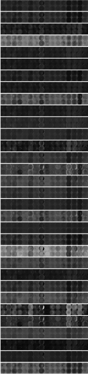 Second layer, 3//2 pooling layer activations. Click for larger image (<b>19MB</b>).